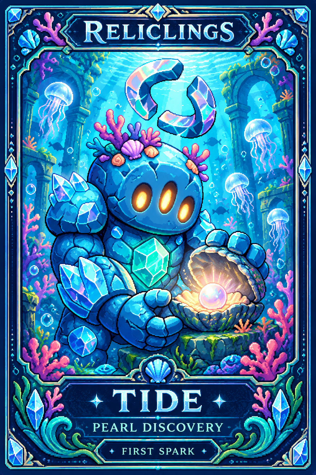 Tide — Pearl Discovery, First Spark card artwork